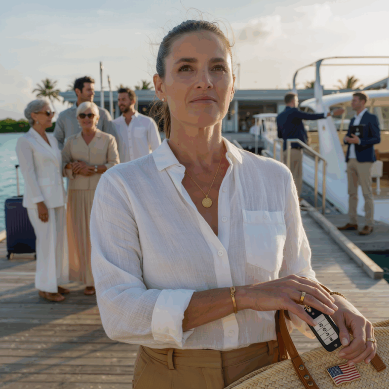 Ma belle-mère a dit que la pauvre fille ferait mieux de rester à la maison et a emmené toute la famille en vacances de luxe sans moi. Sur l'île privée, le nom du propriétaire a choqué tout le monde. Quand ils ont essayé de partir…