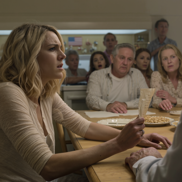 « Tu touches des allocations d'invalidité depuis des années », a dit mon grand-père devant tout le monde. J'ai figé. J'ai demandé : « Comment ça ? Le vérificateur a révélé dix ans de versements. » Mes parents sont devenus livides. Grand-père a frappé du poing sur la table et a crié : « Tu as quelque chose à dire ? »