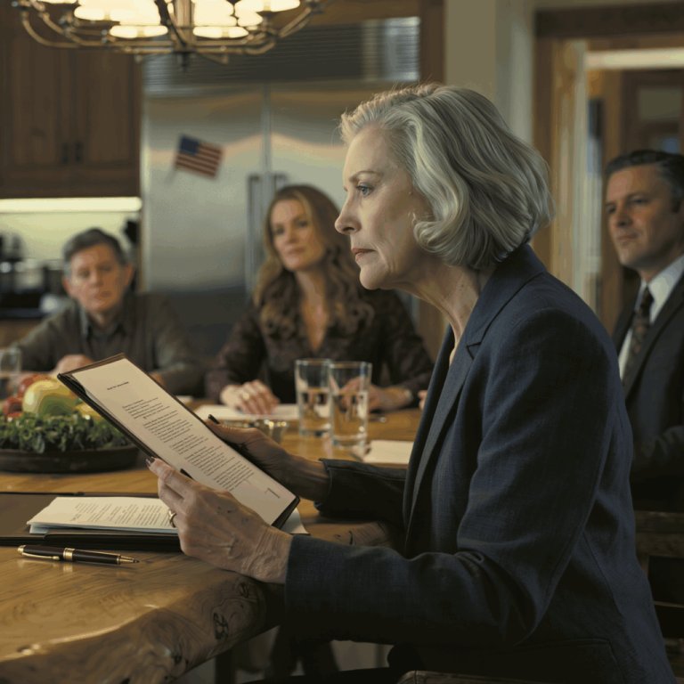 Une semaine avant mon anniversaire, mon fils aîné a posé une épaisse pile de papiers sur la table : « Signe, maman, pour ta propre sécurité » – sous ce jargon juridique se cachait un plan pour faire de moi une invitée temporaire sur mon propre ranch de 720 acres et 5 millions de dollars… et c’est à ce moment-là qu’ils ont réveillé par inadvertance la mauvaise personne.