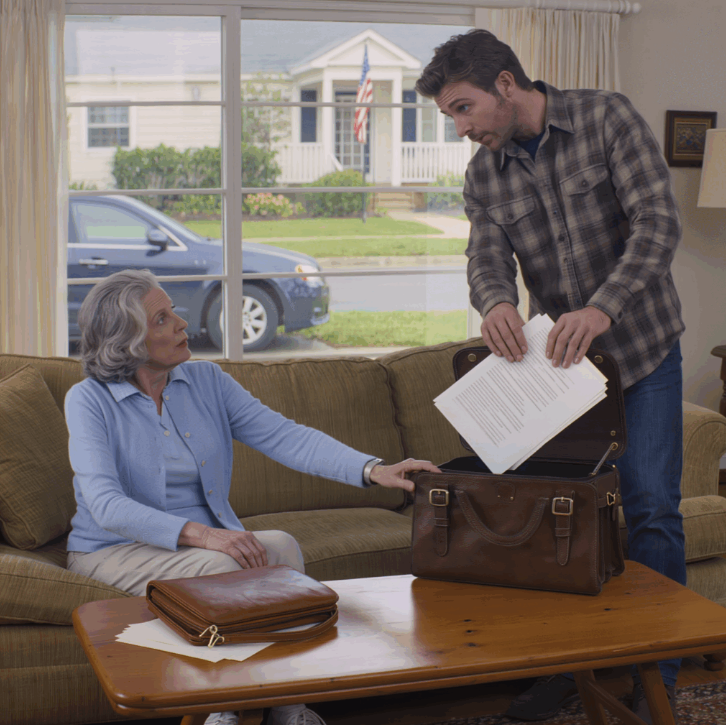 Mes enfants ont ignoré mes appels alors que j'étais allongée par terre chez moi – mais quand mon fils est finalement arrivé et m'a demandé de l'argent, je lui ai dit : « Regarde dans mon sac à main. »