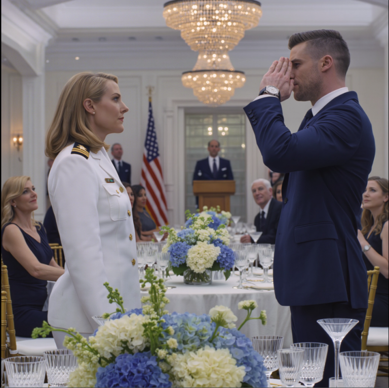 « Voilà ma fille, quelle déception ! » lança ma mère au fiancé de ma sœur, un capitaine des Navy SEAL. Tout le monde rit. Il me serra poliment la main. Puis il vit mon visage. Ses yeux s'écarquillèrent. Il recula d'un pas et salua : « Amiral Kent, Madame. » Ma famille en resta bouche bée.