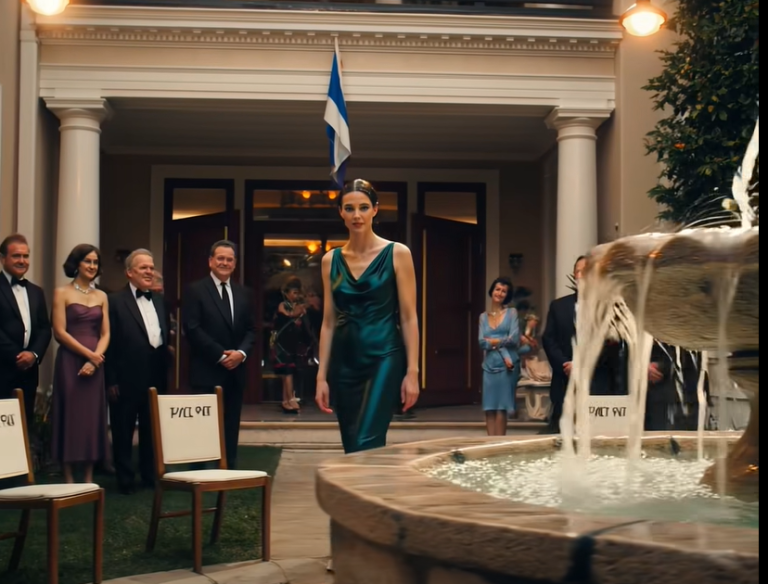 Ma famille a ri quand je suis arrivée seule au mariage de ma sœur. « Elle n'a même pas trouvé un défi ! » a hurlé mon père avant de me pousser dans la fontaine. Les invités ont applaudi. J'ai souri à travers l'eau et j'ai dit : « Souvenez-vous de ce moment. » Vingt minutes plus tard, mon mari milliardaire, dont je vous avais secrètement gardé l'identité, est arrivé, et ils ont tous pâli.