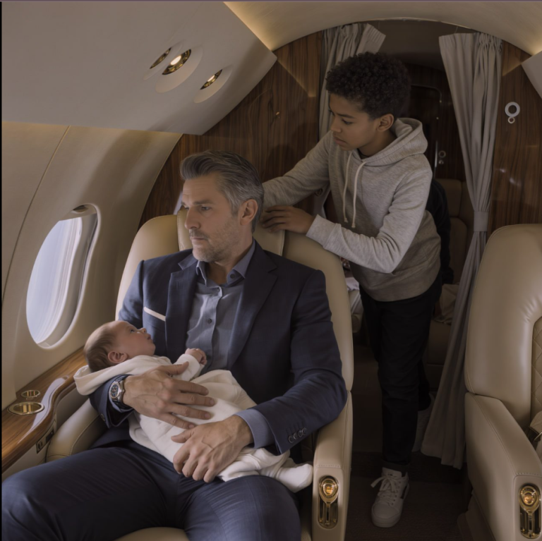 Le bébé d'un milliardaire a pleuré pendant tout le vol — jusqu'à ce qu'un jeune garçon prenne les choses en main et fasse l'impensable.