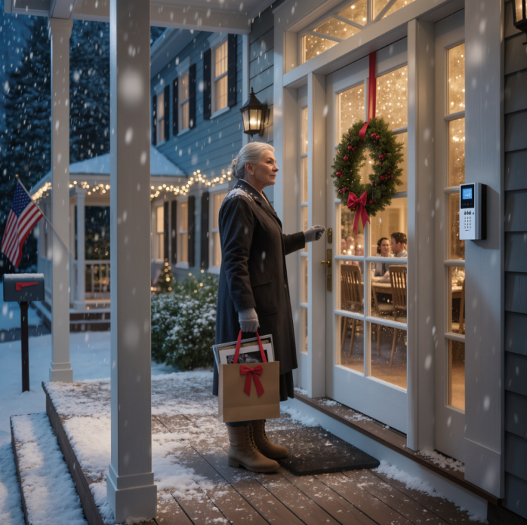 La veille de Noël, mon fils m'a laissée seule dans la neige — alors j'ai tout repris.