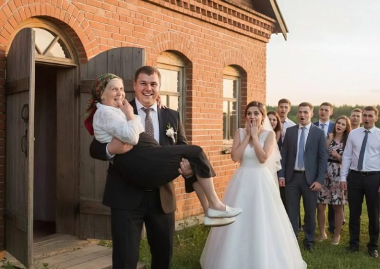 Juste après le mariage, le marié, au lieu de porter sa femme dans ses bras, souleva sa mère, humiliant ainsi son épouse : ce que la mariée fit ensuite choqua tout le monde