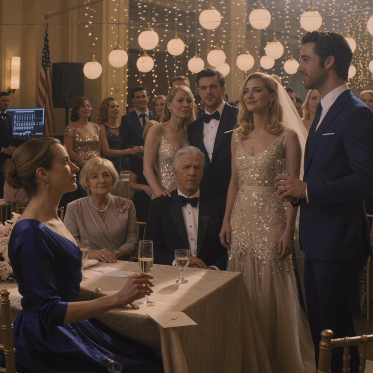 L'acompte versé a servi à acheter la robe scintillante de ma sœur — ma mère m'a dit de « rester à ma place » — une phrase de mon mari au beau milieu de la fête a brutalement stoppé la musique…