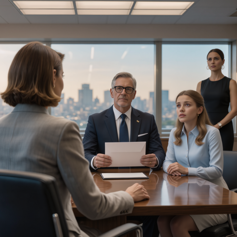 Ma sœur a exigé un test ADN pour me déshériter – mais quand l'avocat a ouvert l'enveloppe, il ne m'a pas regardé… il l'a regardée, elle.