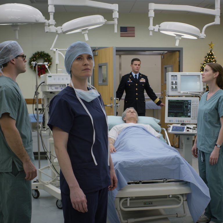 Le général exigea le meilleur chirurgien… et resta figé en la voyant