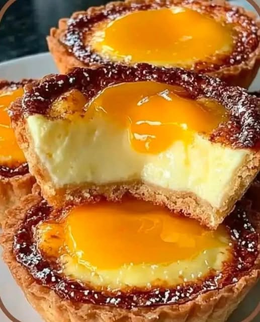 Tartelettes Portugaises à la Crème aux Œufs