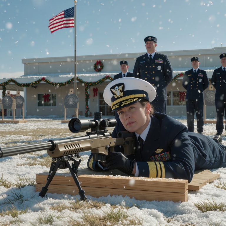 Elle prend un fusil .50 cal… et abat 6 cibles en quelques secondes