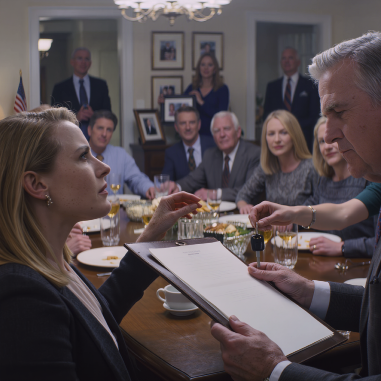 Le jour de mon anniversaire, mes parents ont organisé un dîner avec une centaine de proches, juste pour me renier. Mon père m'a tendu l'addition en disant : « Chaque centime dépensé pour t'élever. Paye ou ne nous recontacte plus jamais. » Ma sœur a pris mes clés de voiture sur la table : « Papa m'a déjà transféré la carte grise. » Je suis partie sans un mot. Quatre jours plus tard, ils m'appellent… cinquante fois par jour.