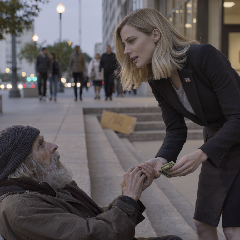 Elle a écouté un sans-abri… et cela lui a sauvé la vie