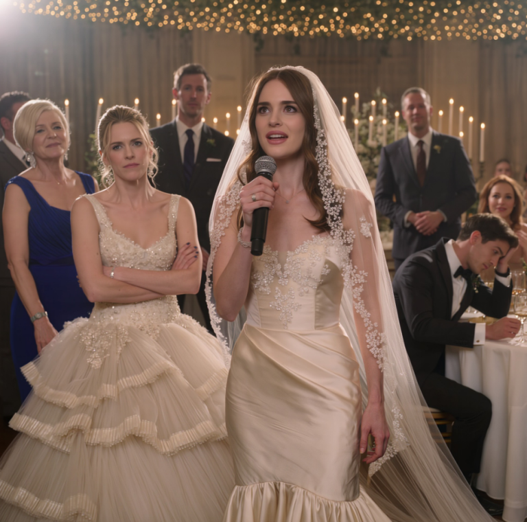 Ma sœur est arrivée à mon mariage vêtue d'une robe de bal blanche – plus grande et plus somptueuse…