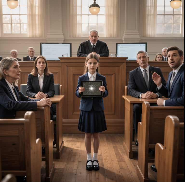 Je pensais que l'audience de divorce serait une simple formalité jusqu'à ce que ma fille montre la vidéo qui a stupéfié tout le monde.