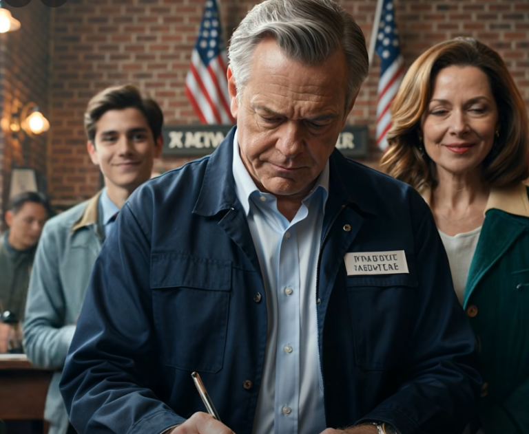 Ma femme m'a tendu les papiers du divorce le jour même de ma fête de départ à la retraite, sous les applaudissements de mes enfants. J'ai signé calmement la pile de papiers en murmurant : « Tu n'imagines pas ce que tu viens de faire… » Je suis le « raté » qui a grimpé aux poteaux pendant 35 ans pour assurer l'éclairage public à Cleveland, et ma femme a choisi ce jour précis pour me remettre les papiers du divorce, tandis que mes enfants criaient : « Le meilleur jour de ma vie ! » devant 120 collègues stupéfaits. Ils pensaient s'être enfin débarrassés de ce bon à rien embarrassant. Sauf que…