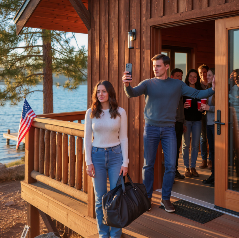 « Traitée de "parasite" directement sur les photos, le chalet étant "réservé à la famille", 847 personnes se sont précipitées pour m'encourager — j'ai tapé exactement deux mots : "Amusez-vous bien"... le lendemain matin, quelqu'un a dû relire les "règles du jeu". »