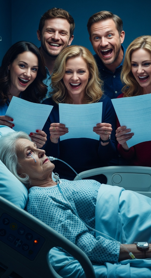Mes enfants ont organisé mes funérailles pendant que j'étais dans le coma. Ils riaient en se partageant mes biens. Ils ignoraient que je m'étais réveillé, que j'avais modifié mon testament et légué l'intégralité de ma fortune de 5 millions de dollars à mon infirmière.