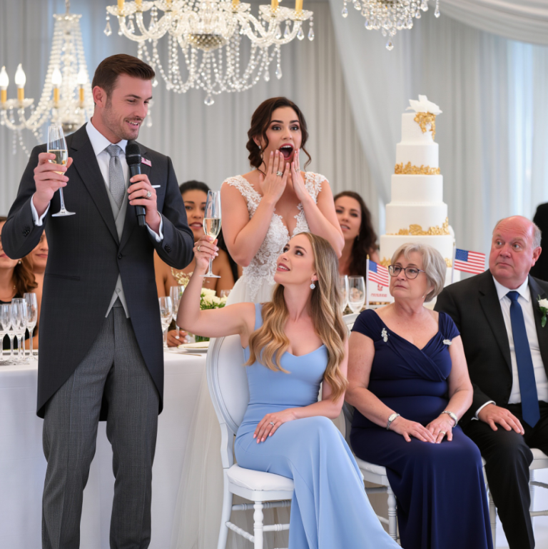 Pour mes vingt ans, ma famille a emmené ma sœur à Rome, la qualifiant de « seule source de notre fierté ». Un mois plus tard, à son mariage, on m'a placée près des toilettes. Un inconnu s'est assis à côté de moi et m'a dit : « Suivez-moi, s'il vous plaît. » Lorsqu'il s'est levé pour parler, tout le monde s'est retourné, stupéfait.