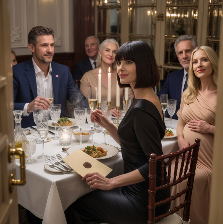 Ma sœur a annoncé sa grossesse avec mon mari lors de mon dîner d'anniversaire, s'attendant à ce que je m'effondre. Au lieu de cela, j'ai porté un toast. J'ai révélé les résultats du test de fertilité qu'il avait passé le mois dernier, et soudain, tout le monde était au courant.