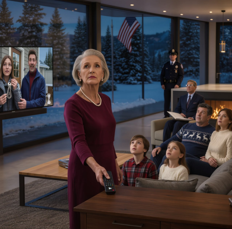 Ils m'ont oublié pendant cinq Noëls, alors j'ai acheté une maison à la montagne à 1,2 million de dollars. Une semaine plus tard, ils sont arrivés avec des bagages, une clé de rechange… et ont trouvé un policier, un avocat et toutes les caméras braquées sur eux.