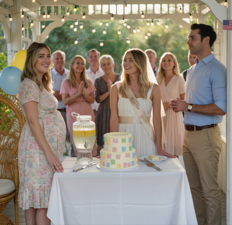 À la fête prénatale de ma sœur, en arrivant, tout le monde nous a salués. Puis j'ai décidé de ne pas…