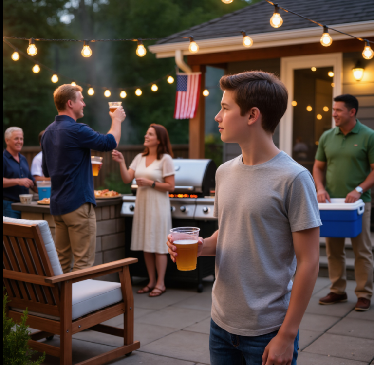 Pour mon dix-huitième anniversaire, mes parents ont organisé une immense fête… mais pas pour moi…