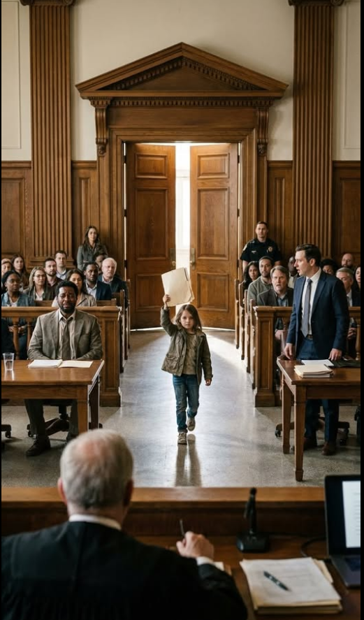 Un père a été accusé à tort de fraude devant le tribunal. Au moment où le procureur requérait une peine de 15 ans, sa fille de 7 ans a fait irruption dans la salle d'audience. Elle a déclaré : « Libérez mon père… et je vous libérerai. » Elle a brandi un dossier secret qui a tout changé.