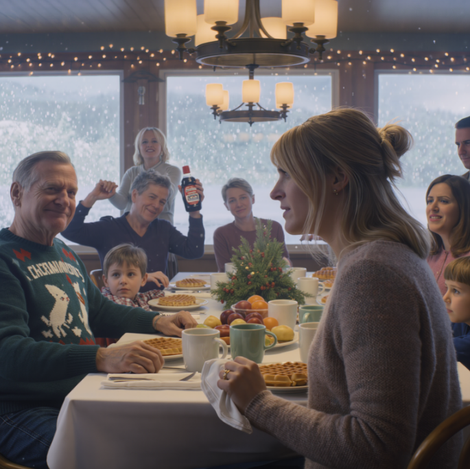 J'avais emmené mes deux enfants au brunch familial, et alors que j'enlevais la neige de nos manteaux, mon père a plissé les yeux, a souri d'un air narquois et a dit : « Aujourd'hui est un jour de fête, pourquoi êtes-vous là ? » Un silence de mort s'est abattu sur la table. Mon fils s'est tourné vers moi et a murmuré : « Maman, on peut rentrer ? » J'ai simplement répondu : « Oui. Tout de suite. » Une heure plus tard… toute la famille a enfin compris ce à quoi elle venait d'assister.