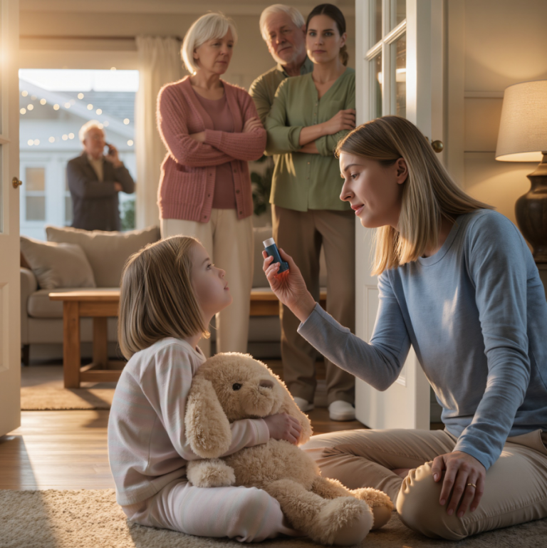 Ma fille de 4 ans faisait une grave crise d'asthme et ne pouvait plus respirer…