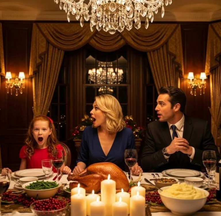 La veille de Noël, ma fille a été chassée de sa propre maison pour que son père puisse dîner avec sa maîtresse. Je n’ai pas crié ni supplié — j’ai simplement agi. Au matin, il a ouvert ma lettre… et son monde s’est effondré…