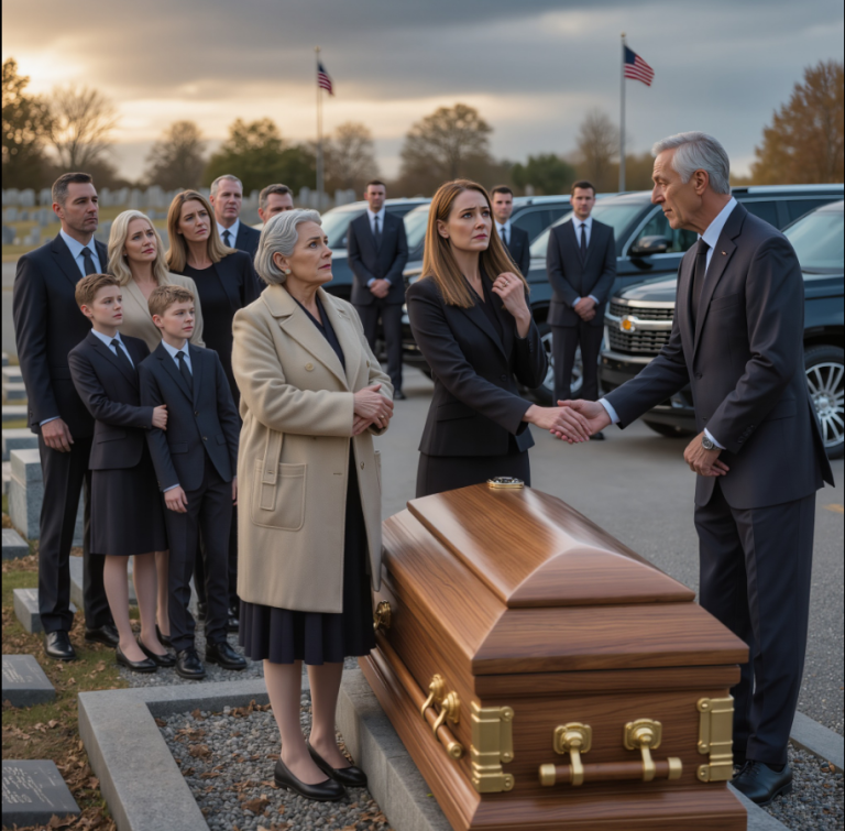 Aux funérailles de mon père, ma tante a ri : « Pauvre Olivia, qui essaie encore de faire comme si elle comptait pour mon oncle… »