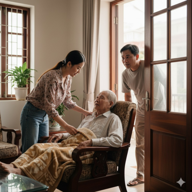 Mon père a eu 80 ans il y a quelques jours et vient de fêter son anniversaire. Soudain, il a ramené à la maison une étudiante de 20 ans et lui a demandé d'être sa « filleule ».