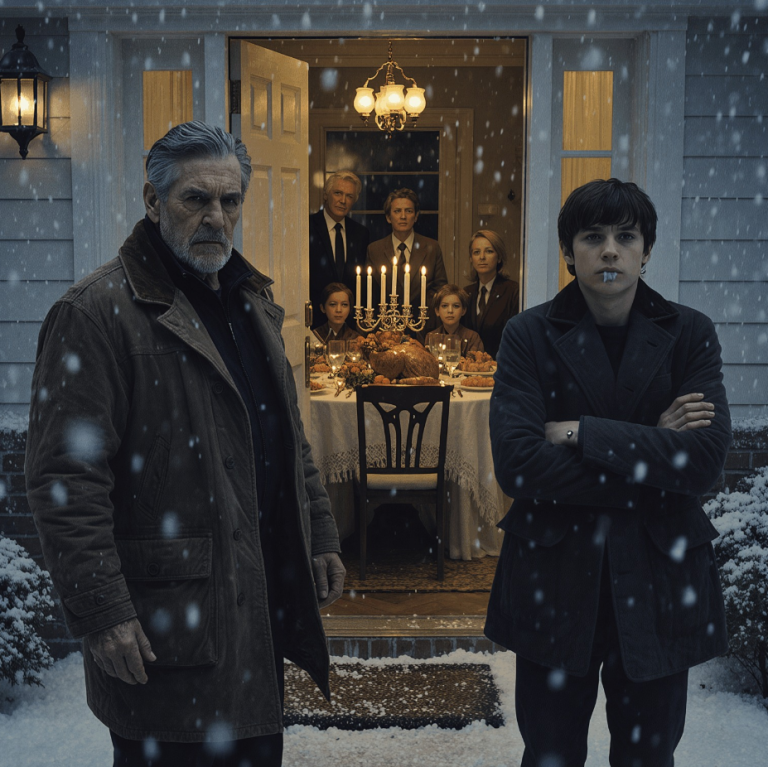 Je suis arrivé chez mon fils sans prévenir le jour de Thanksgiving. J'ai trouvé mon petit-fils tremblant…