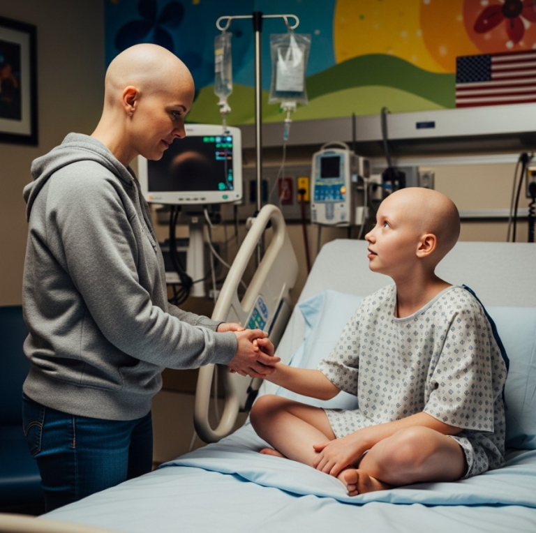 J'ai vendu mon alliance et je me suis rasé la tête pour la chimiothérapie de ma fille de 9 ans — mais le mot qu'elle a utilisé pour se décrire me hante encore.