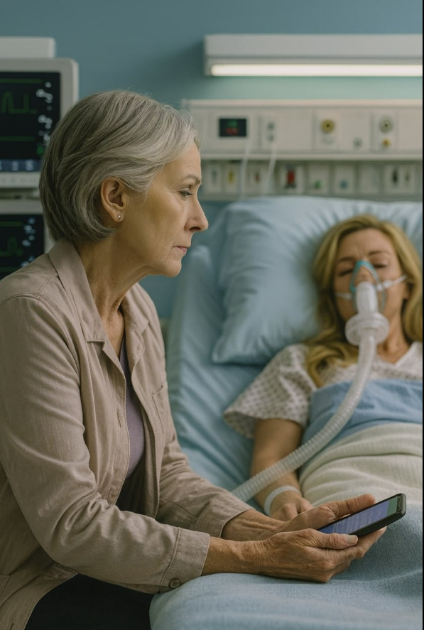 Je suis rentrée à la maison à l’improviste après des vacances aux États-Unis et je me suis figée en voyant ma fille allongée dans une unité de soins intensifs, tandis que mon gendre publiait des photos de lui-même, détendu, sur un yacht de luxe avec une autre femme. Immédiatement, j’ai pris une décision qui a forcé toute sa famille à reconsidérer la façon dont ils avaient traité ma fille.