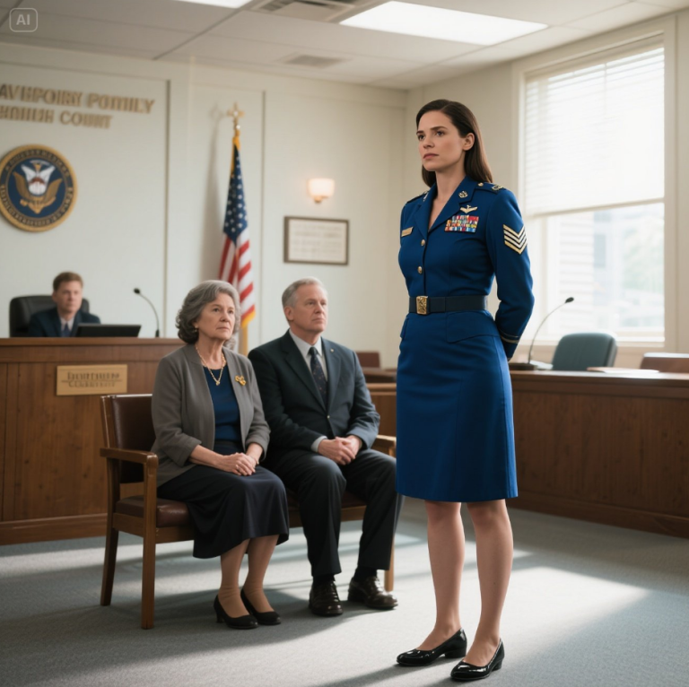 Je suis entré au tribunal en uniforme de Navy SEAL. Mon père a ri. Ma mère a secoué la tête. Mais lorsque le juge a reconnu les médailles sur ma poitrine, ses mains se sont mises à trembler tandis qu'il murmurait une phrase qui a plongé toute la salle – et ma famille – dans un silence éternel.