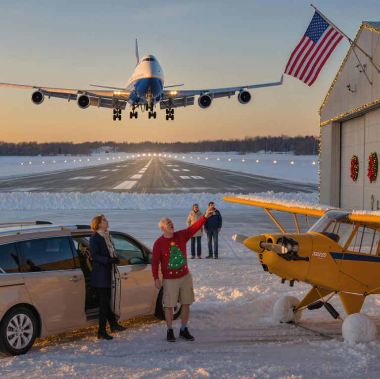 Nous étions sur la piste. « Baissez-vous ! » hurla mon beau-père. « C’est Air Force One ! » « Ils vont vous immobiliser ! » Mais les marches se déployèrent. Le colonel salua. « Nous sommes prêts au départ, directeur. »