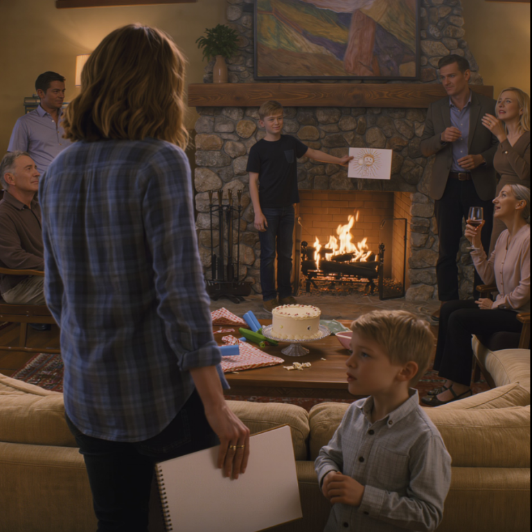 À l'anniversaire de ma mère, le fils de mon frère a jeté le dessin de mon fils au feu en criant : « De toute façon, personne n'en veut de ses dessins nuls ! » Tout le monde a ri. Le soir même, mon père m'a envoyé un texto : « Tu crées une ambiance tendue, alors zappe Noël ! » J'ai répondu : « Et les finances aussi. » À 1 h du matin, mon téléphone était en train de fondre. 27 appels manqués.