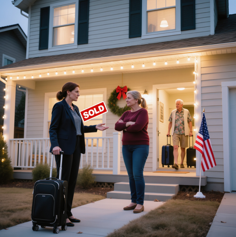 Après être rentrée chez moi suite à la conclusion d'une transaction immobilière de plusieurs millions de dollars à l'étranger, je suis arrivée devant la maison que je venais d'acheter et j'ai vu un panneau « Vendu ». Ma sœur a souri en coin : « De toute façon, les mères célibataires n'ont pas besoin de grandes maisons », avant de s'envoler pour Hawaï avec nos parents. Je n'ai pas protesté. Pendant qu'ils publiaient des photos de plage, j'ai discrètement mis en œuvre un autre plan. Quand ils sont finalement rentrés, valises en main, ce qu'ils ont trouvé était radicalement différent de ce qu'ils avaient laissé derrière eux.