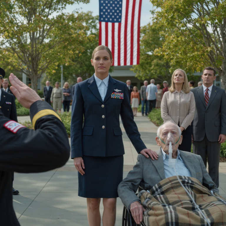 Un lieutenant de l'armée défie l'interdiction de ses parents d'hospitaliser son grand-père malade. En uniforme de cérémonie, il arrive avec une ambulance militaire pour faire respecter son mandat de protection future et donner à ses parents une leçon inoubliable de devoir, d'amour et de respect.