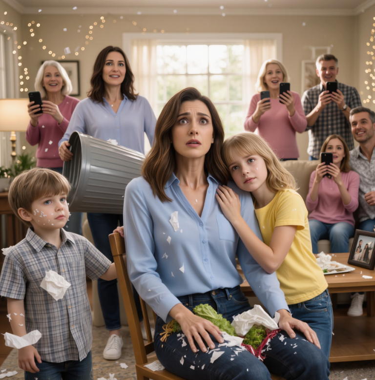 Lors de la réunion de famille, tout le monde nous a salués plus chaleureusement que les autres et nous a fait asseoir…