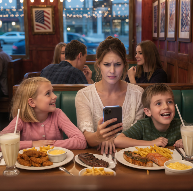 Après plusieurs heures de route, je suis enfin arrivé chez mes parents et mes enfants ont commencé à dire « Nous ».