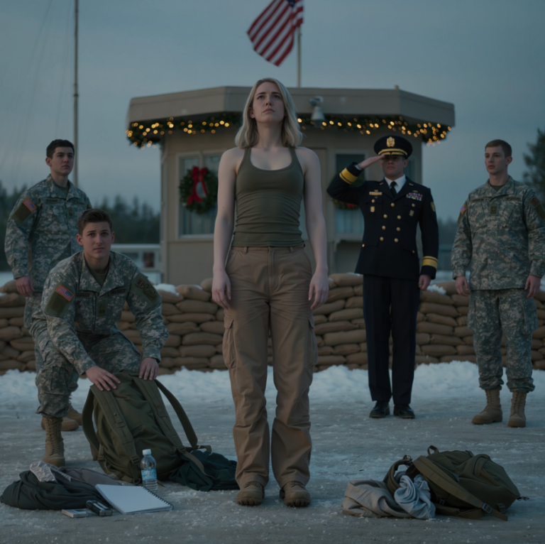 Les soldats ont fouillé son sac pour l'embarrasser, puis se sont figés lorsque le capitaine a salué son nouvel amiral.