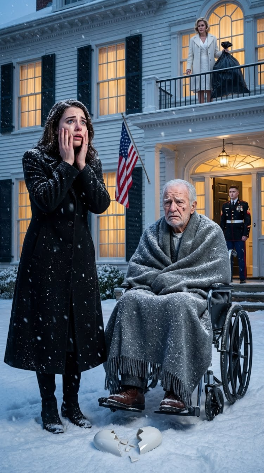 Mes parents nous ont forcés, mon grand-père et moi, à sortir en plein blizzard la veille de Noël, en disant que nous reviendrions en rampant — jusqu'à ce que les portes de fer s'ouvrent, que les caméras basculent en direct et que la vérité sur son secret d'un milliard de dollars explose enfin, révélant chaque mensonge, chaque dollar volé et chaque mot cruel prononcé à notre sujet.