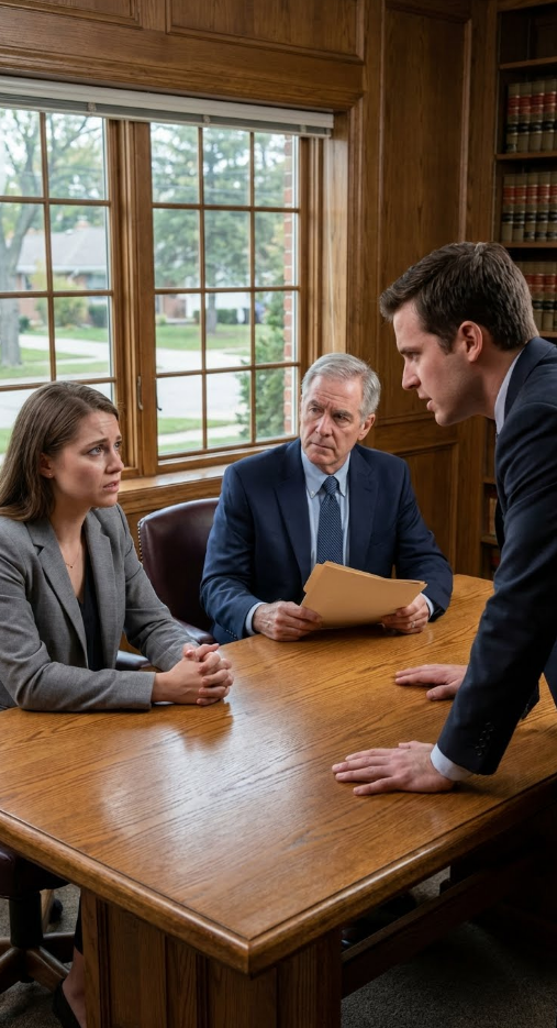 Au décès de mon beau-père, mon mari oisif a hérité de 75 millions de dollars et m’a aussitôt congédiée. Il a ri, m’a mise à la porte et m’a craché : « Tu ne vaux plus rien. » Mais lors de la lecture du testament, l’avocat s’est arrêté, l’a dévisagé et lui a demandé : « Avez-vous vraiment lu ceci ? » Son sourire s’est effacé en un instant.