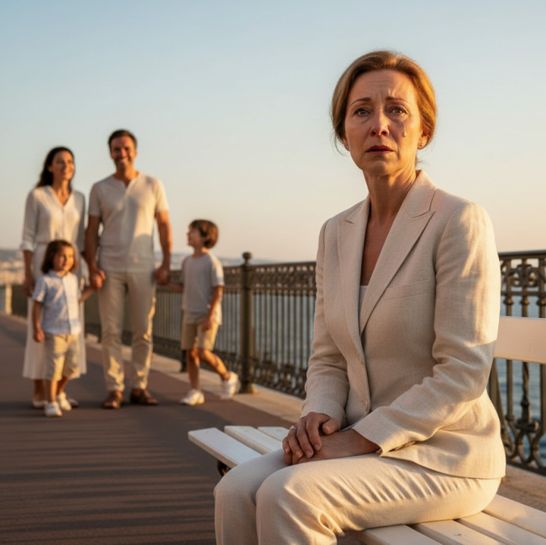 « Quinze ans après avoir pleuré la mort de son mari, un jour, elle le vit, bien vivant, en train de passer des vacances avec sa nouvelle famille. La vérité qui éclata fut si déchirante… »