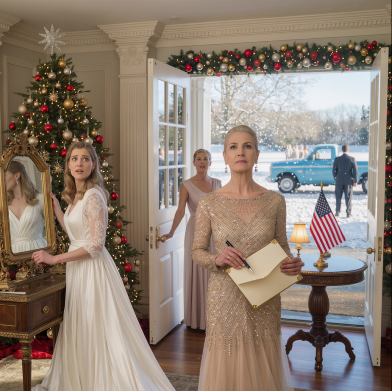 Je me tenais là, dans ma robe Vera Wang, tandis que la mère de mon fiancé, PDG, lançait avec mépris : « Je ne laisserai pas votre famille faire honte à mon fils. » Alors j'ai murmuré : « Alors gardez-le. » Puis j'ai retiré ma bague et transformé l'autel en théâtre de sa chute publique, devant tout le monde…