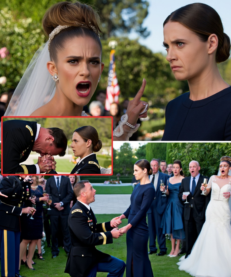 Un commandant de la marine humilié et traité de « moins que rien » par sa sœur lors de son mariage – 30 secondes plus tard, un général trois étoiles s'agenouille en signe de gratitude.