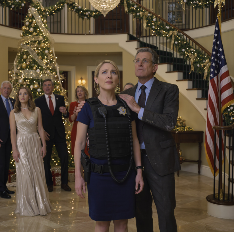 À la fête de fiançailles de ma sœur, mon père a dit à ses beaux-parents milliardaires : « Alisha conduit un camion et livre des kits repas. » Tout le monde s’est moqué de ma robe bon marché. Soudain, les portes se sont ouvertes en grand. Des agents fédéraux ont fait irruption. Le secrétaire d’État américain s’est dirigé droit vers moi, ignorant ma famille sous le choc.