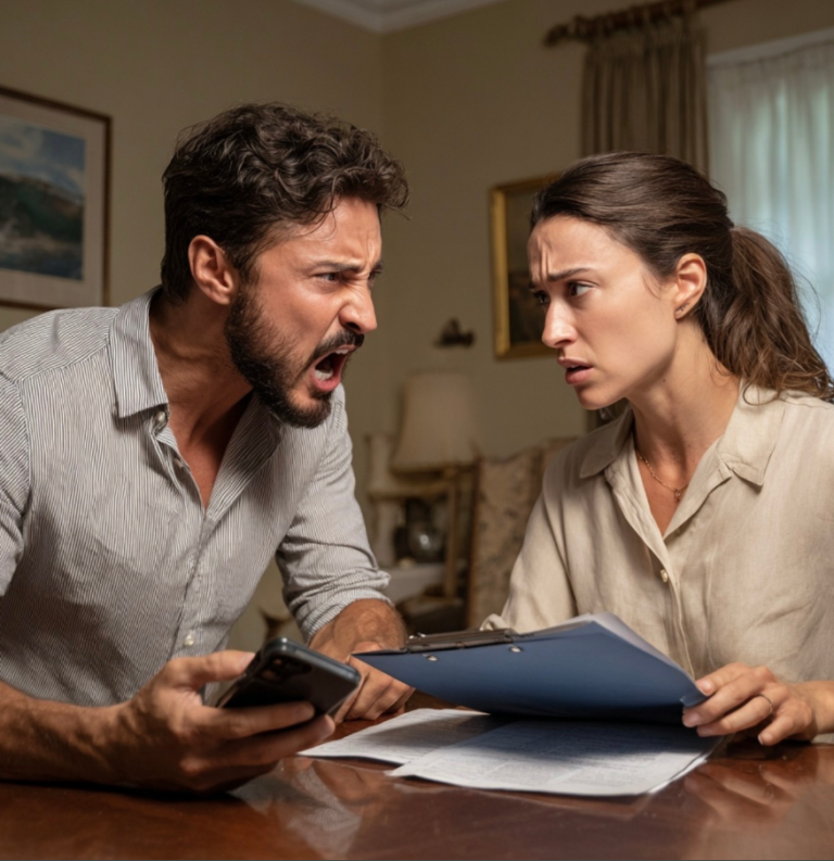« Tu transmettras tout l’héritage à ma mère. N’ose pas discuter, sinon c’est le divorce ! » déclara le mari.